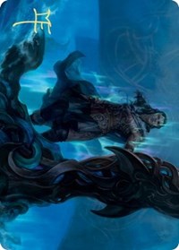Cosima, God of the Voyage Art Card (Gold-Stamped Signature) [Kaldheim Art Series] - The Mythic Store | 24h Order Processing