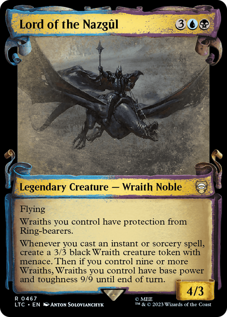 Lord of the Nazgul [The Lord of the Rings: Tales of Middle-Earth Commander Showcase Scrolls] - The Mythic Store | 24h Order Processing