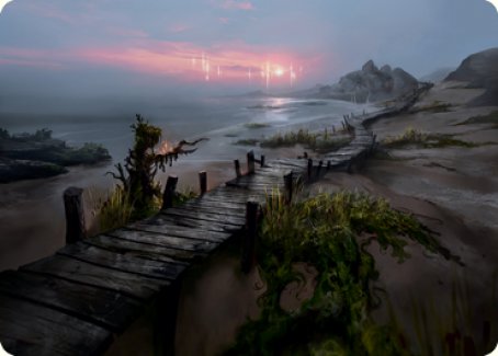 Deserted Beach Art Card [Innistrad: Midnight Hunt Art Series] - The Mythic Store | 24h Order Processing