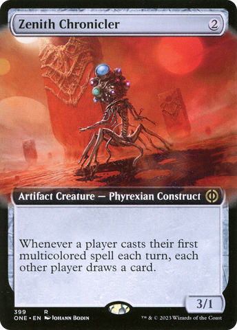 Zenith Chronicler (Extended Art) [Phyrexia: All Will Be One] - The Mythic Store | 24h Order Processing