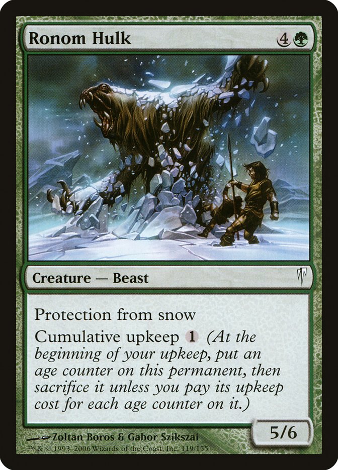 Ronom Hulk [Coldsnap] - The Mythic Store | 24h Order Processing