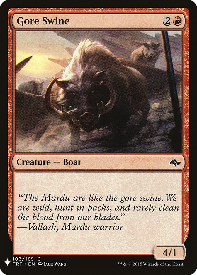 Gore Swine [Mystery Booster] - The Mythic Store | 24h Order Processing