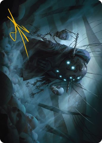 Meldweb Curator Art Card (Gold-Stamped Signature) [Phyrexia: All Will Be One Art Series] - The Mythic Store | 24h Order Processing