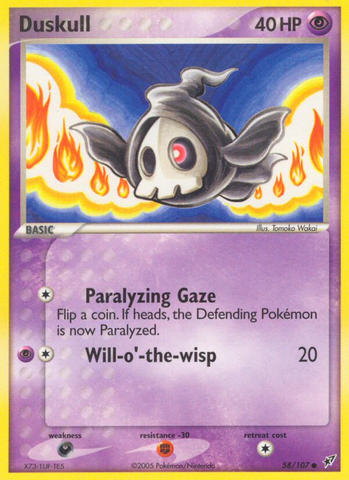 Duskull (58/107) [EX: Deoxys] - The Mythic Store | 24h Order Processing