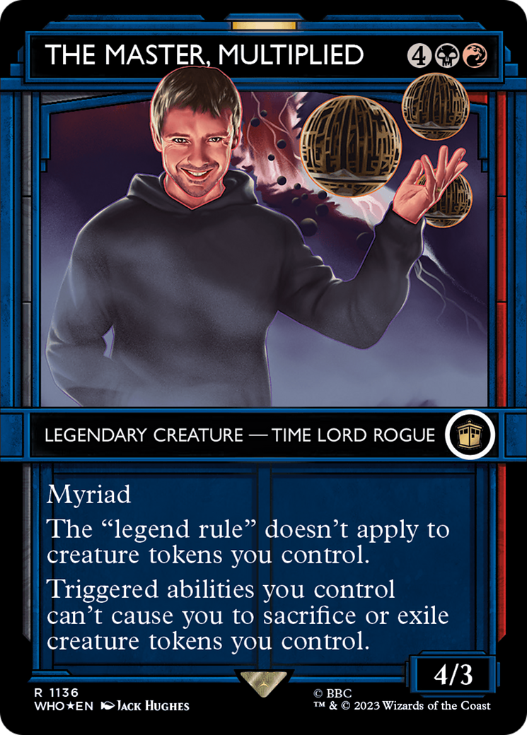 The Master, Multiplied (Showcase) (Surge Foil) [Doctor Who] - The Mythic Store | 24h Order Processing