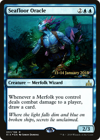 Seafloor Oracle [Rivals of Ixalan Prerelease Promos] - The Mythic Store | 24h Order Processing