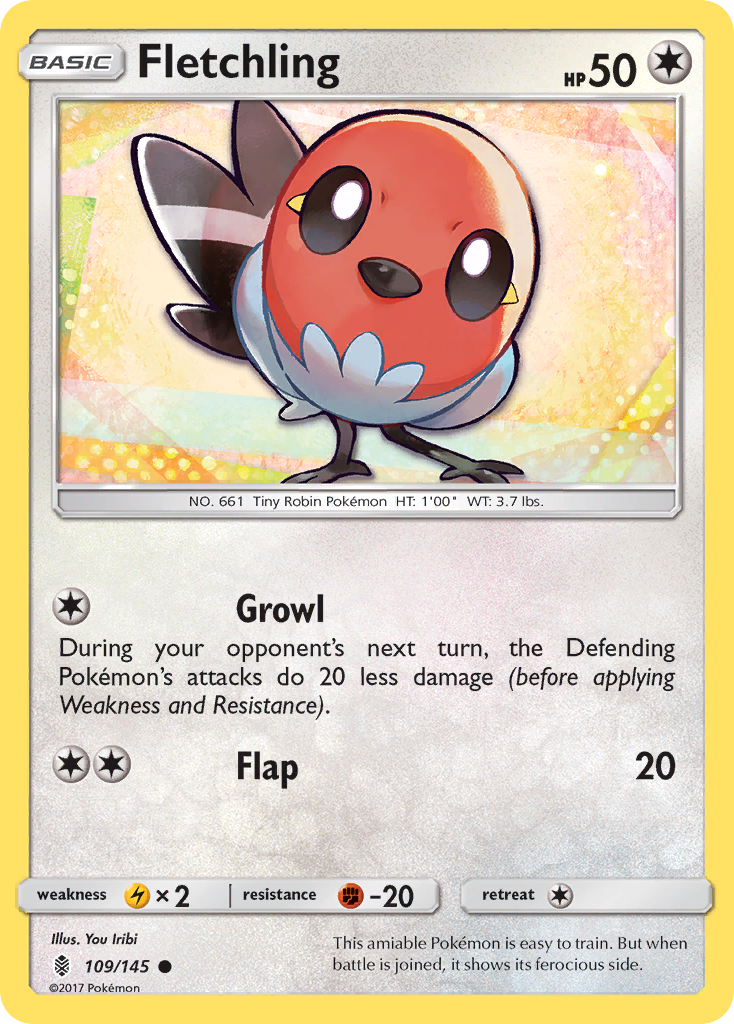 Fletchling (109/145) [Sun & Moon: Guardians Rising] - The Mythic Store | 24h Order Processing