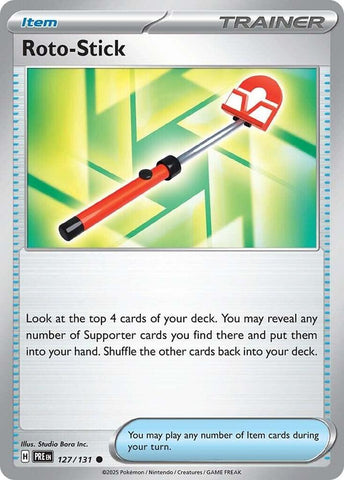 Roto-Stick (127/131) [Scarlet & Violet: Prismatic Evolutions] - The Mythic Store | 24h Order Processing