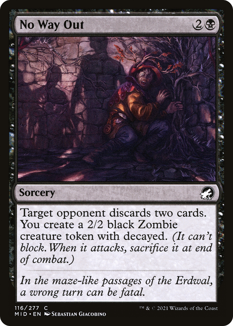 No Way Out [Innistrad: Midnight Hunt] - The Mythic Store | 24h Order Processing