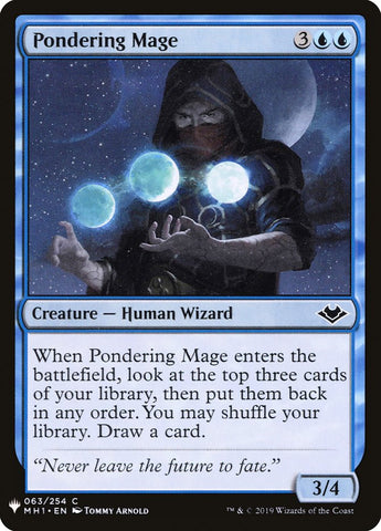 Pondering Mage [Mystery Booster] - The Mythic Store | 24h Order Processing