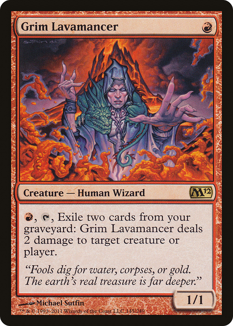 Grim Lavamancer [Magic 2012] - The Mythic Store | 24h Order Processing