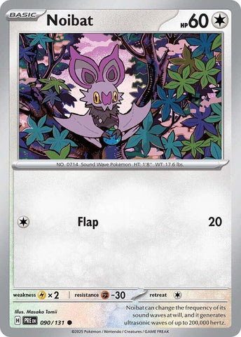 Noibat (090/131) [Scarlet & Violet: Prismatic Evolutions] - The Mythic Store | 24h Order Processing
