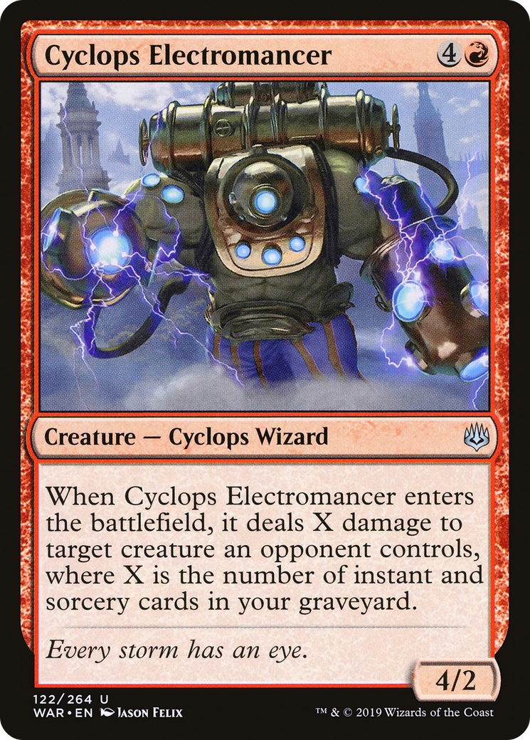 Cyclops Electromancer [War of the Spark] - The Mythic Store | 24h Order Processing
