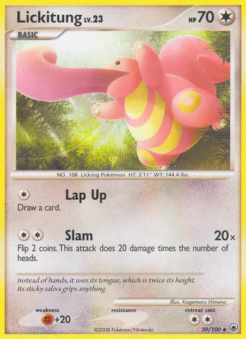 Lickitung (39/100) [Diamond & Pearl: Majestic Dawn] - The Mythic Store | 24h Order Processing