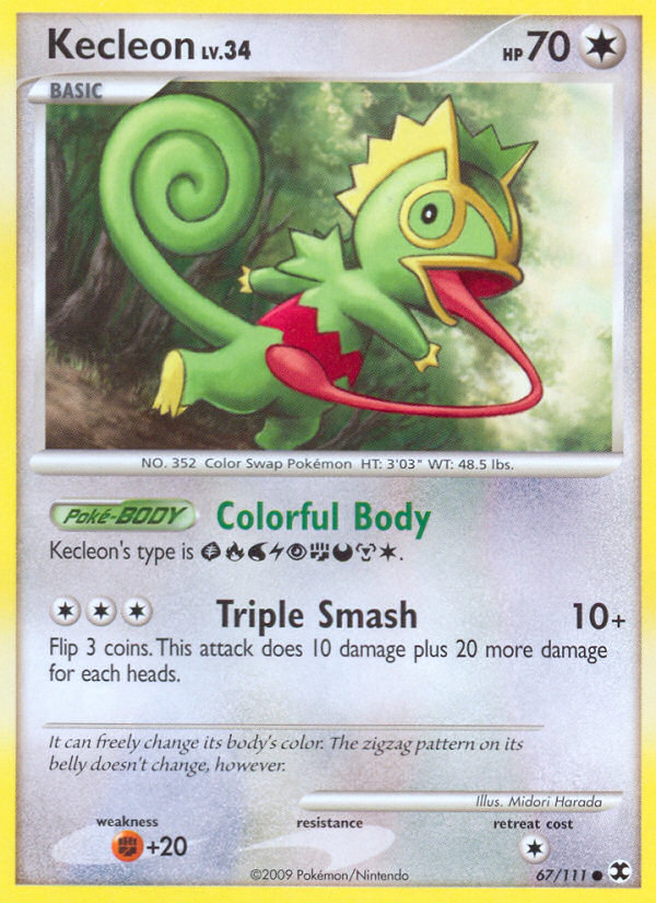 Kecleon (67/111) [Platinum: Rising Rivals] - The Mythic Store | 24h Order Processing
