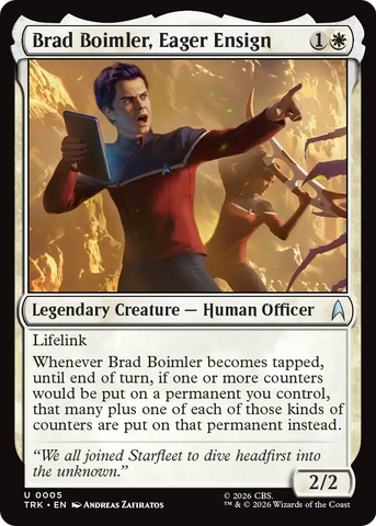 Brad Boimler, Eager Ensign [Star Trek] - The Mythic Store | 24h Order Processing