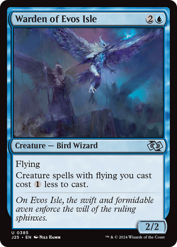 Warden of Evos Isle [Foundations Jumpstart] - The Mythic Store | 24h Order Processing