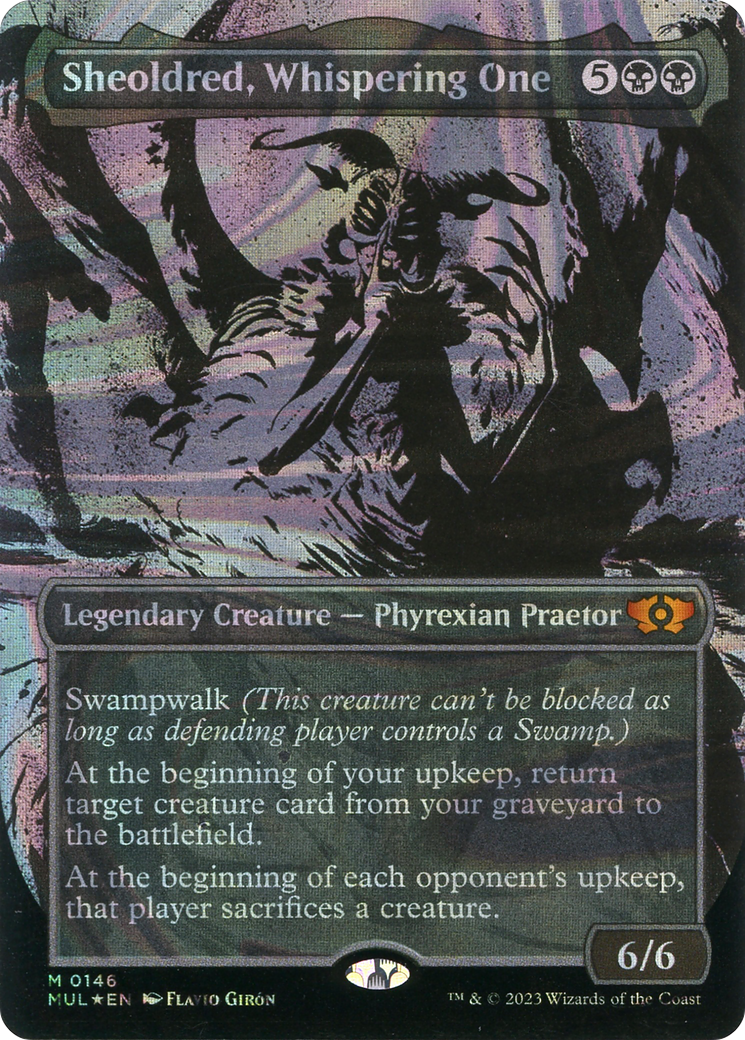 Sheoldred, Whispering One (Halo Foil) [Multiverse Legends] - The Mythic Store | 24h Order Processing