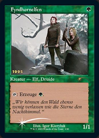 Fyndhornelfen (Fyndhorn Elves) [30th Anniversary Promos] - The Mythic Store | 24h Order Processing
