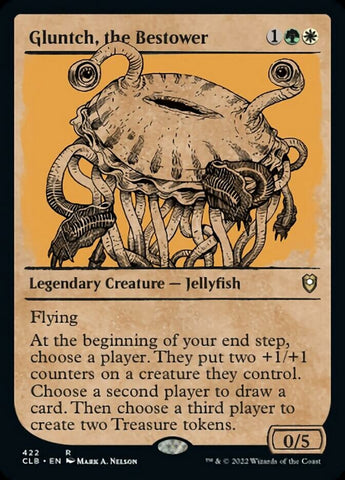 Gluntch, the Bestower (Showcase) [Commander Legends: Battle for Baldur's Gate] - The Mythic Store | 24h Order Processing