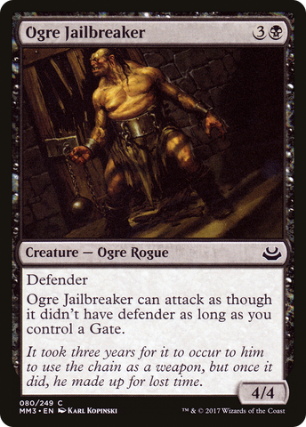 Ogre Jailbreaker [Modern Masters 2017] - The Mythic Store | 24h Order Processing