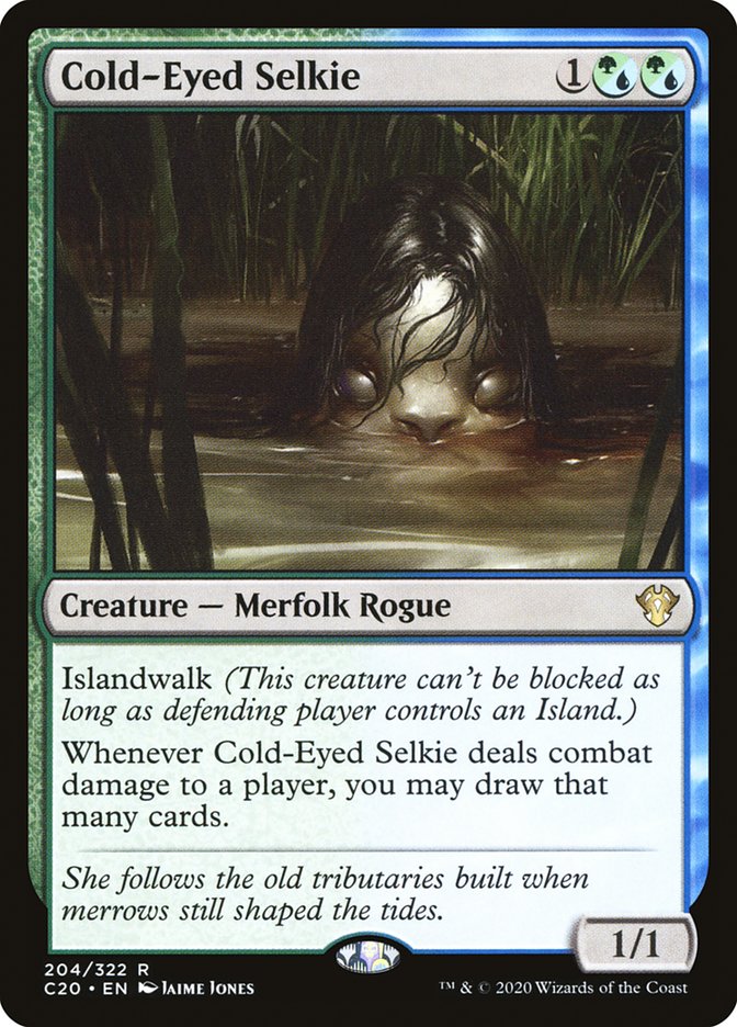 Cold-Eyed Selkie [Commander 2020] - The Mythic Store | 24h Order Processing
