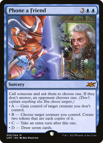 Phone a Friend [Unfinity] - The Mythic Store | 24h Order Processing