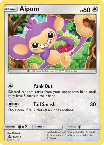 Aipom (SM244) [Sun & Moon: Black Star Promos] - The Mythic Store | 24h Order Processing