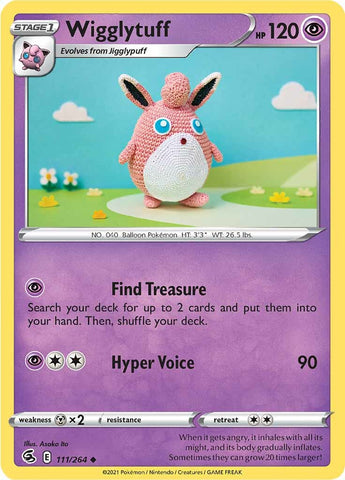 Wigglytuff (111/264) [Sword & Shield: Fusion Strike] - The Mythic Store | 24h Order Processing
