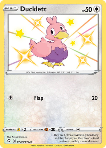 Ducklett (SV095/SV122) [Sword & Shield: Shining Fates] - The Mythic Store | 24h Order Processing