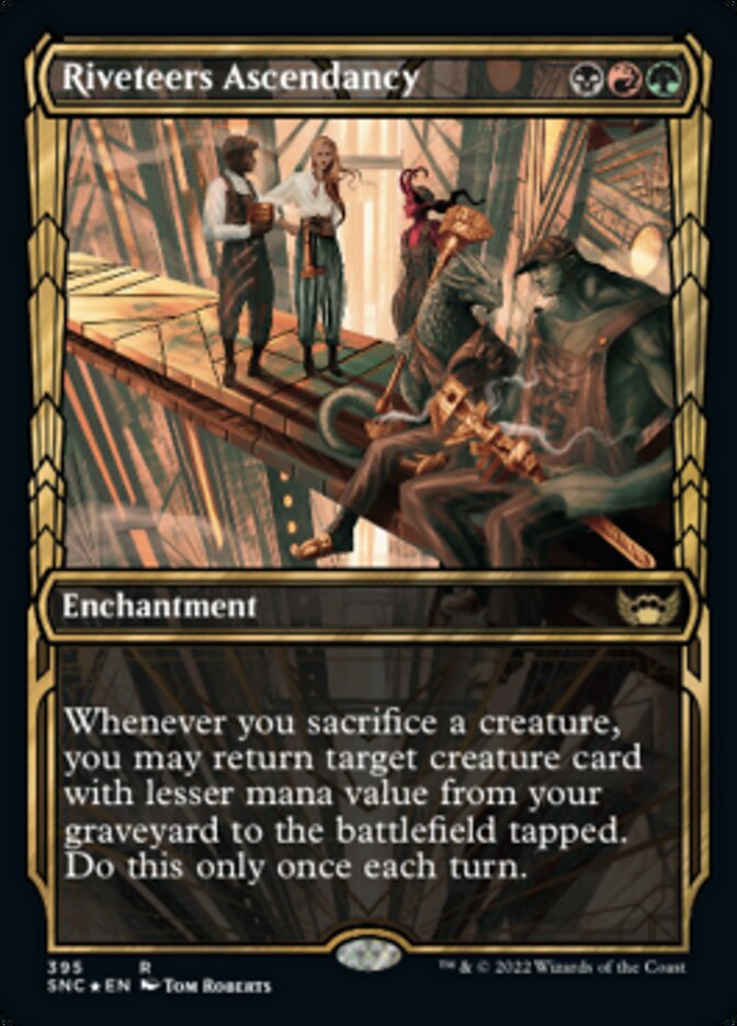 Riveteers Ascendancy (Showcase Golden Age Gilded Foil) [Streets of New Capenna] - The Mythic Store | 24h Order Processing