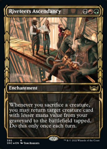 Riveteers Ascendancy (Showcase Golden Age Gilded Foil) [Streets of New Capenna] - The Mythic Store | 24h Order Processing