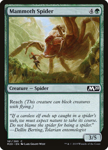 Mammoth Spider [Core Set 2020] - The Mythic Store | 24h Order Processing