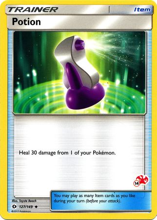 Potion (127/149) (Charizard Stamp #14) [Battle Academy 2020] - The Mythic Store | 24h Order Processing