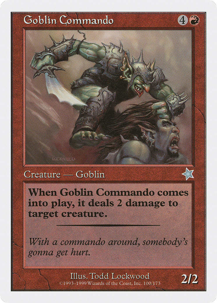 Goblin Commando [Starter 1999] - The Mythic Store | 24h Order Processing