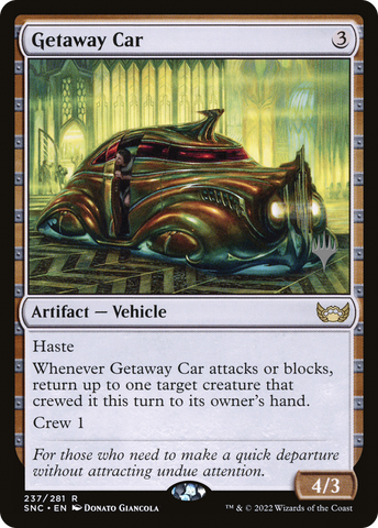 Getaway Car (Promo Pack) [Streets of New Capenna Promos] - The Mythic Store | 24h Order Processing