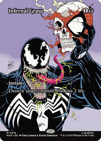 Infernal Grasp (Borderless) [Marvel Universe: Eternal-Legal] - The Mythic Store | 24h Order Processing