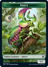 Insect // Kor Warrior Double-Sided Token [Zendikar Rising Tokens] - The Mythic Store | 24h Order Processing