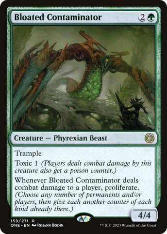 Bloated Contaminator [Phyrexia: All Will Be One] - The Mythic Store | 24h Order Processing