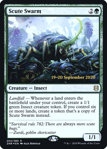 Scute Swarm [Zendikar Rising Prerelease Promos] - The Mythic Store | 24h Order Processing