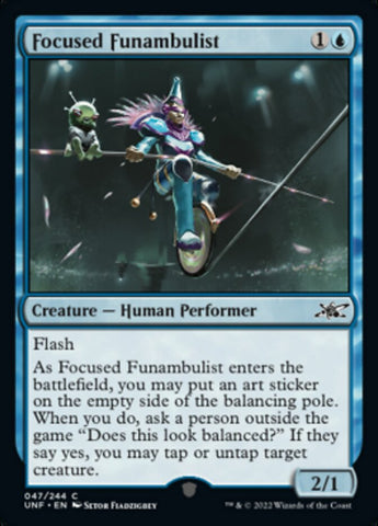 Focused Funambulist [Unfinity] - The Mythic Store | 24h Order Processing