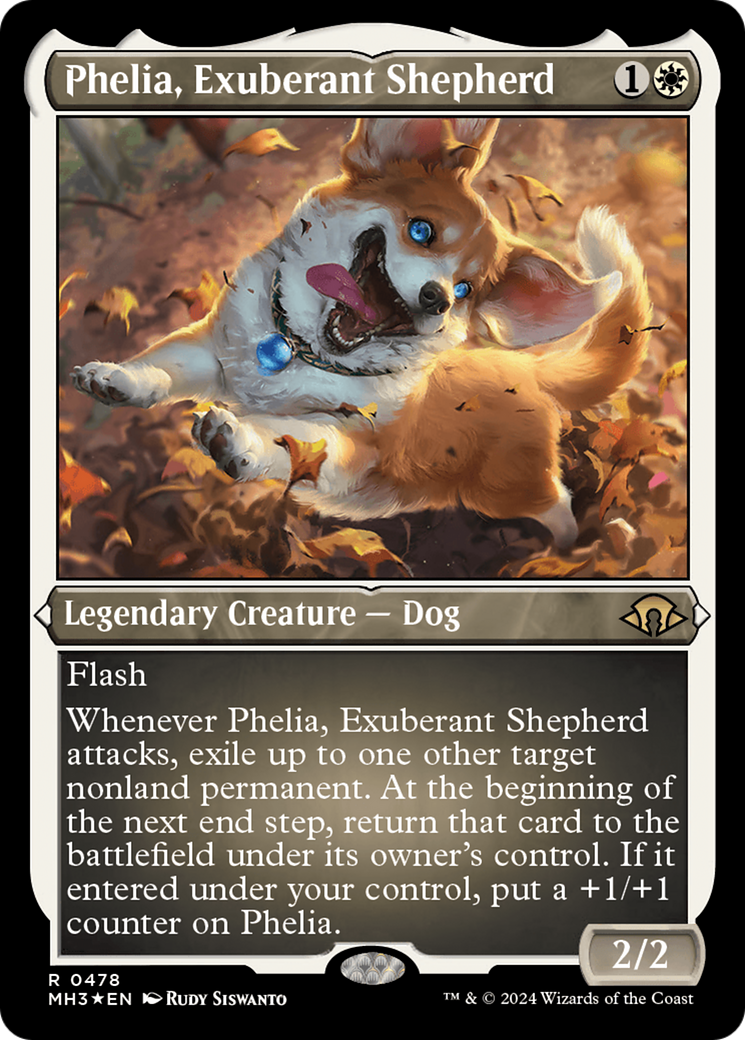 Phelia, Exuberant Shepherd (Foil Etched) [Modern Horizons 3] - The Mythic Store | 24h Order Processing