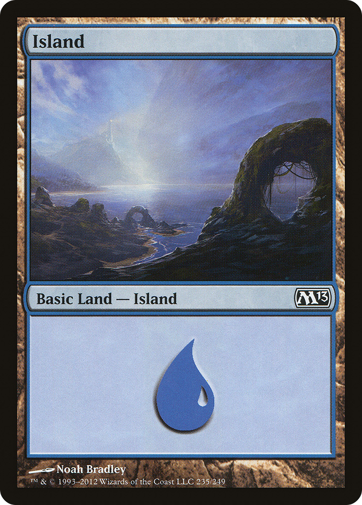 Island (235) [Magic 2013] - The Mythic Store | 24h Order Processing