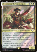 Commissar Severina Raine (Surge Foil) [Warhammer 40,000] - The Mythic Store | 24h Order Processing