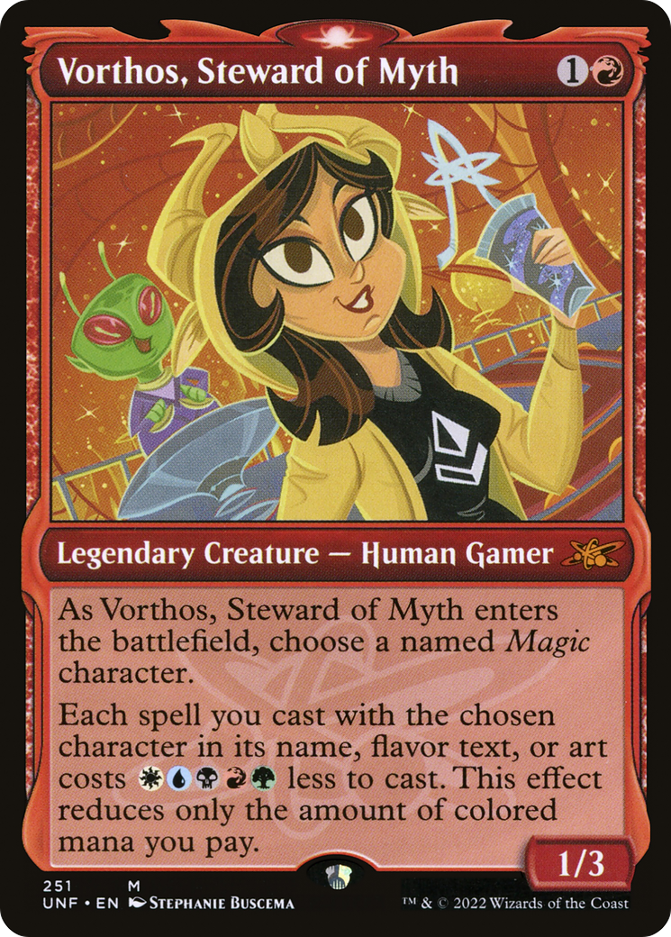 Vorthos, Steward of Myth (Showcase) [Unfinity] - The Mythic Store | 24h Order Processing