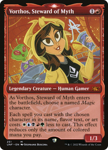 Vorthos, Steward of Myth (Showcase) [Unfinity] - The Mythic Store | 24h Order Processing