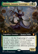 Leinore, Autumn Sovereign (Extended Art) [Innistrad: Midnight Hunt Commander] - The Mythic Store | 24h Order Processing