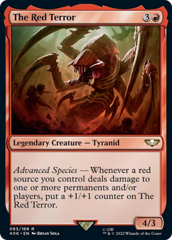 The Red Terror (Surge Foil) [Warhammer 40,000] - The Mythic Store | 24h Order Processing