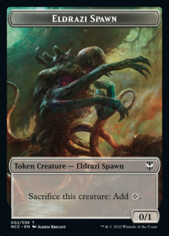 Eldrazi Spawn // Human Double-Sided Token [Streets of New Capenna Commander Tokens] - The Mythic Store | 24h Order Processing