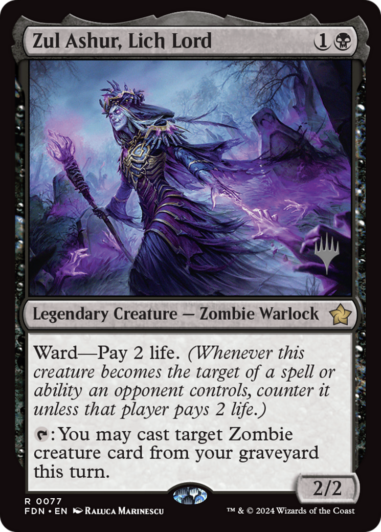 Zul Ashur, Lich Lord [Lorwyn Eclipsed Promos] - The Mythic Store | 24h Order Processing